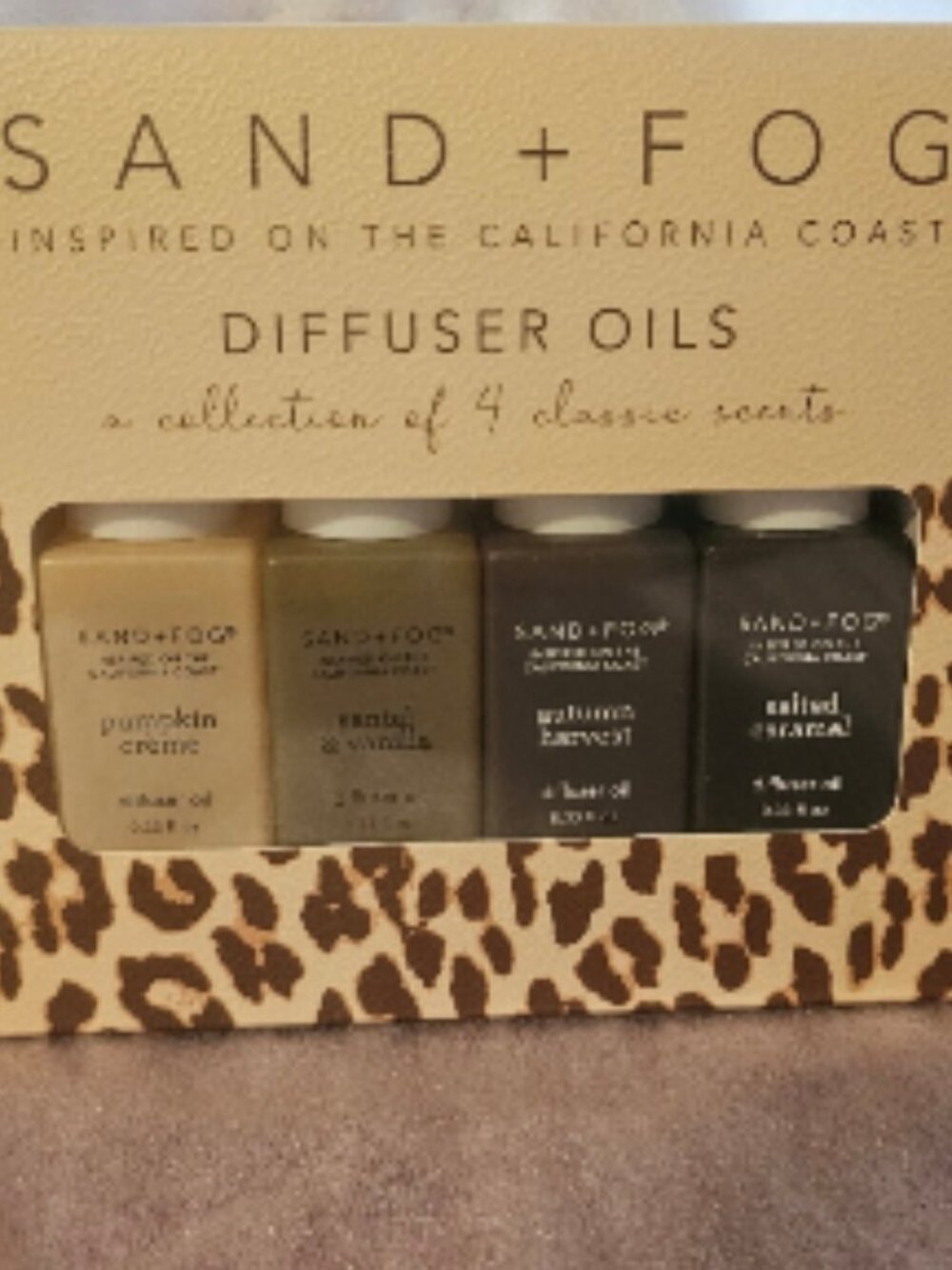 SAND + FOG Diffuser Oils – 4‑Piece Set (Classic Collection)